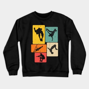 Parkour Freerunner Traceur Retro Freerunning Crewneck Sweatshirt